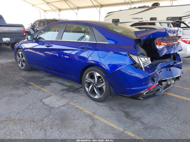 45254714 :رقم المزاد ، KMHLN4AG5NU330648 vin ، 2022 Hyundai Elantra Sel مزاد بيع