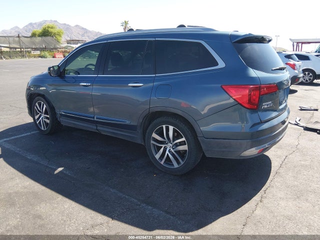 2017 Honda Pilot Touring მანქანა იყიდება აუქციონზე, vin: 5FNYF5H94HB029001, აუქციონის ნომერი: 45254721