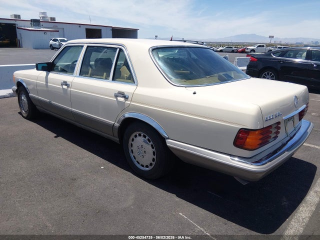 45254739 :رقم المزاد ، WDBCA35D0GA226890 vin ، 1986 Mercedes-benz 420 Sel مزاد بيع
