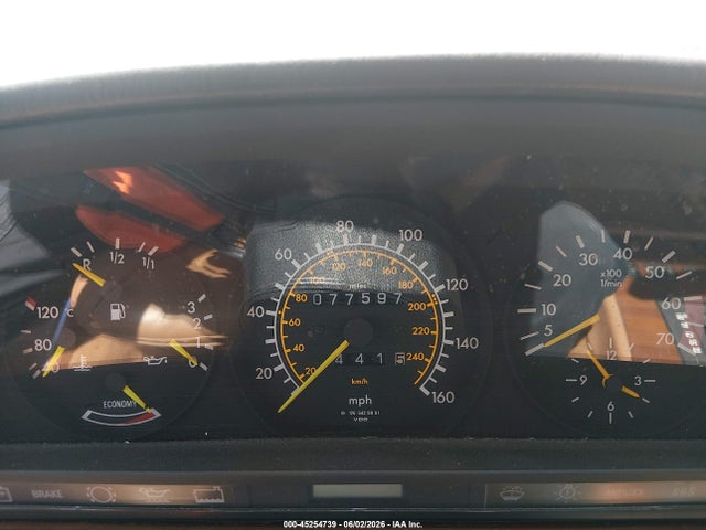 45254739 :رقم المزاد ، WDBCA35D0GA226890 vin ، 1986 Mercedes-benz 420 Sel مزاد بيع