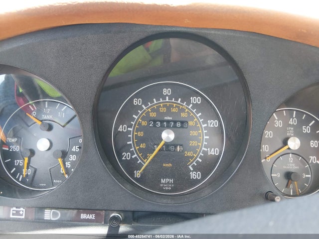 Aukcja sprzedaży 1978 Mercedes-benz 450 Sl, vin: 10704412043326, numer aukcji: 45254741