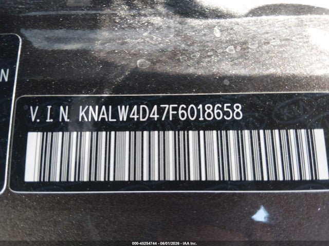 KIA K900 Luxury 2015 KNALW4D47F6018658 Image 9