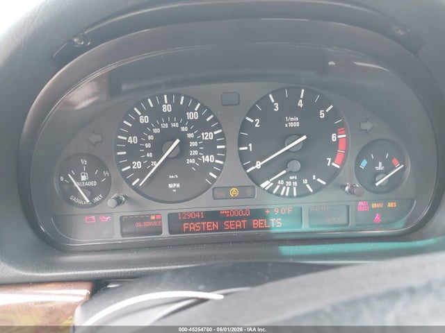 Aukcja sprzedaży 2001 Bmw 740il, vin: WBAGH83471DP33707, numer aukcji: 45254760