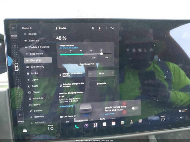 Auction sale of the 2021 Tesla Model S Long Range Dual Motor All-wheel Drive, vin: 5YJSA1E56MF428257, lot number: 45254820