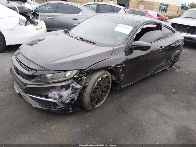 Honda Civic Lx 2019 2HGFC4B60KH301927 Image 2