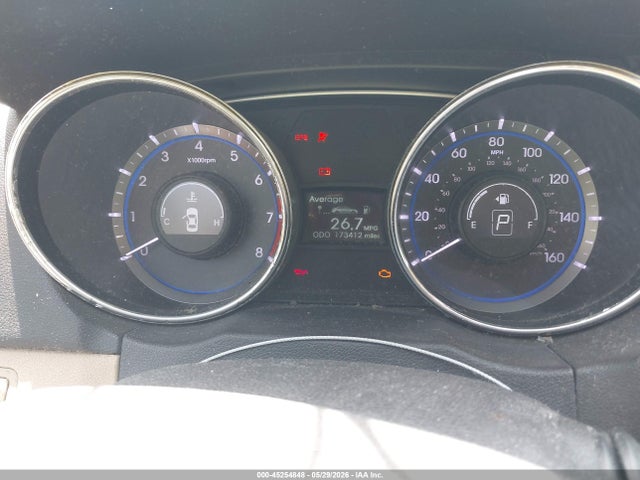 2011 Hyundai Sonata Gls მანქანა იყიდება აუქციონზე, vin: 5NPEB4AC9BH152848, აუქციონის ნომერი: 45254848