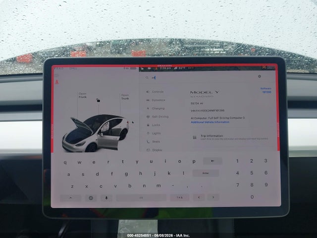 Tesla Model Y Standard Range Rear-wheel Drive 2021 5YJYGDED9MF181396 Image 7