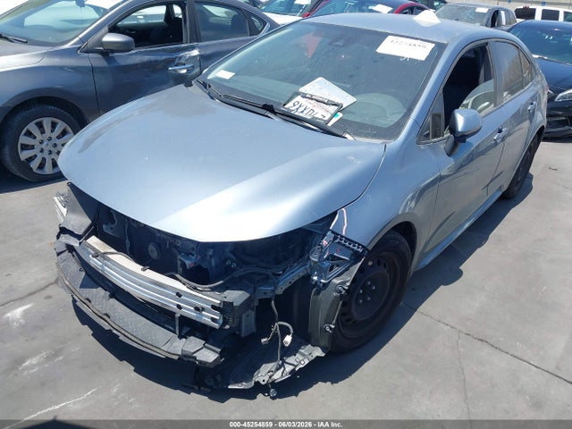 45254859 :رقم المزاد ، JTDEPMAE9MJ180386 vin ، 2021 Toyota Corolla Le مزاد بيع
