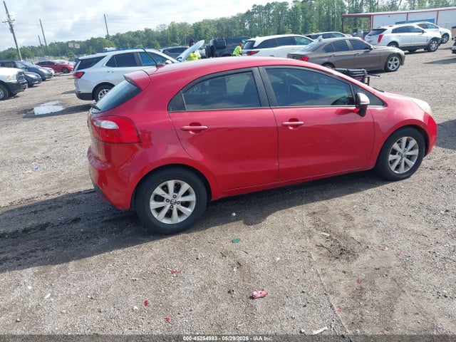 2014 Kia Rio Ex მანქანა იყიდება აუქციონზე, vin: KNADN5A32E6325369, აუქციონის ნომერი: 45254983