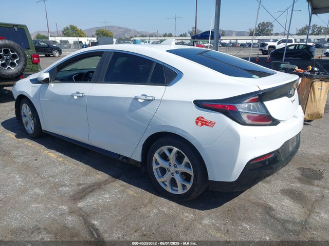 2017 Chevrolet Volt Premier მანქანა იყიდება აუქციონზე, vin: 1G1RD6S57HU184308, აუქციონის ნომერი: 45255082