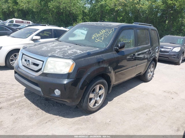 Auction sale of the 2011 Honda Pilot Ex-l, vin: 5FNYF4H52BB001163, lot number: 45255127
