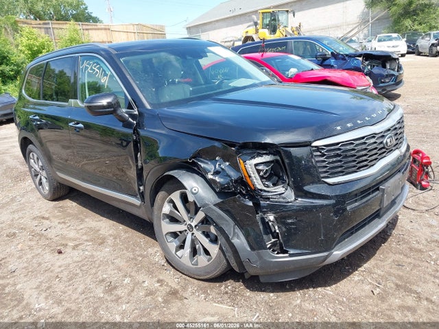 2020 Kia Telluride S მანქანა იყიდება აუქციონზე, vin: 5XYP6DHCXLG095734, აუქციონის ნომერი: 45255161