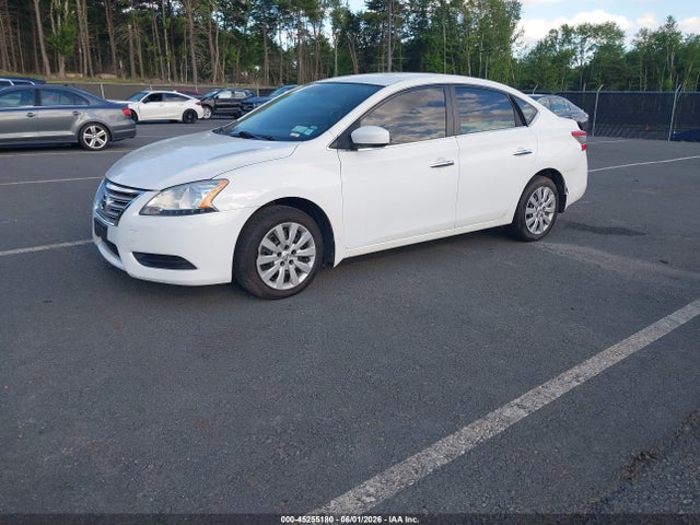 2015 Nissan Sentra S მანქანა იყიდება აუქციონზე, vin: 3N1AB7AP5FY278297, აუქციონის ნომერი: 45255180
