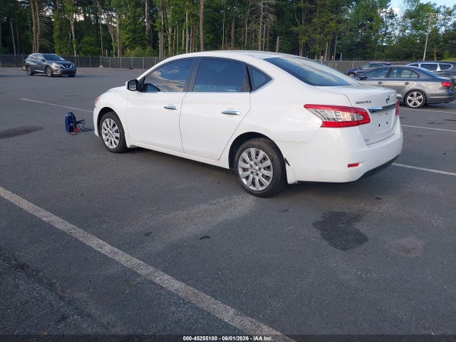 2015 Nissan Sentra S მანქანა იყიდება აუქციონზე, vin: 3N1AB7AP5FY278297, აუქციონის ნომერი: 45255180