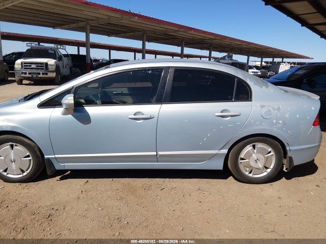 Aukcja sprzedaży 2008 Honda Civic Hybrid, vin: JHMFA36238S005225, numer aukcji: 45255182
