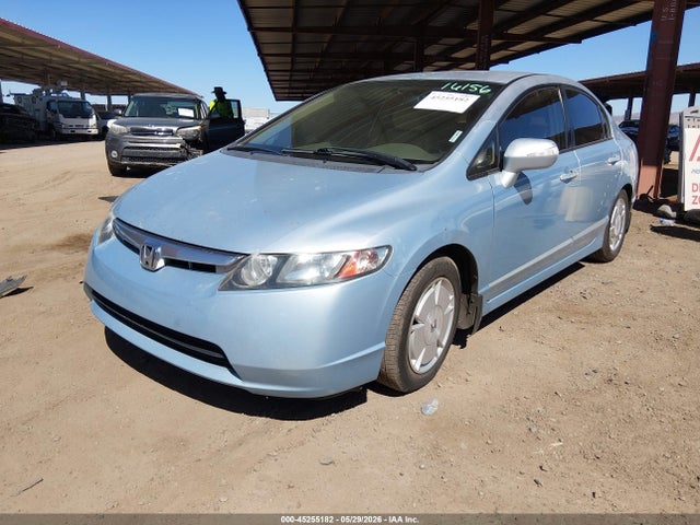 Aukcja sprzedaży 2008 Honda Civic Hybrid, vin: JHMFA36238S005225, numer aukcji: 45255182