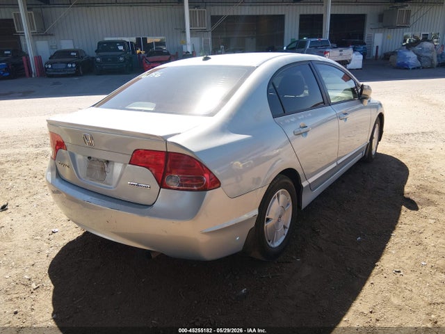Aukcja sprzedaży 2008 Honda Civic Hybrid, vin: JHMFA36238S005225, numer aukcji: 45255182