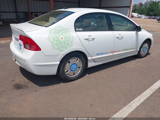 Aukcja sprzedaży 2006 Honda Civic Hybrid, vin: JHMFA36216S028614, numer aukcji: 45255186