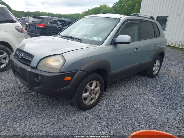 2005 Hyundai Tucson Gls/lx მანქანა იყიდება აუქციონზე, vin: KM8JN72D95U171372, აუქციონის ნომერი: 45255210