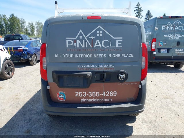 45255233 :رقم المزاد ، ZFBERFABXJ6H68667 vin ، 2018 Ram Promaster City Tradesman مزاد بيع