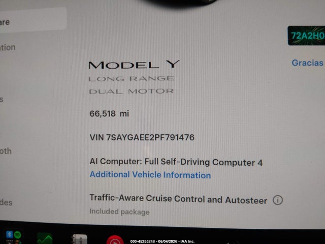 Tesla Model Y 2023 7SAYGAEE2PF791476 Image 15