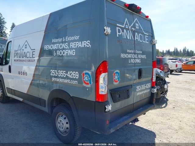 Продажа на аукционе авто 2021 Ram Promaster 1500 High Roof 136 Wb, vin: 3C6LRVBG1ME582589, номер лота: 45255256