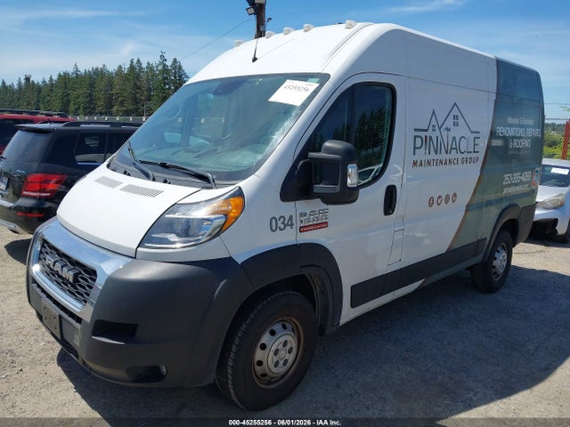 Продажа на аукционе авто 2021 Ram Promaster 1500 High Roof 136 Wb, vin: 3C6LRVBG1ME582589, номер лота: 45255256