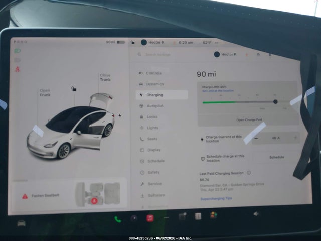 Tesla Model 3 Long Range Dual Motor All-wheel Drive 2022 5YJ3E1EBXNF145361 Image 18