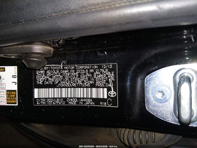 Toyota Prius Four 2014 JTDKN3DU9E1772345 Image 9