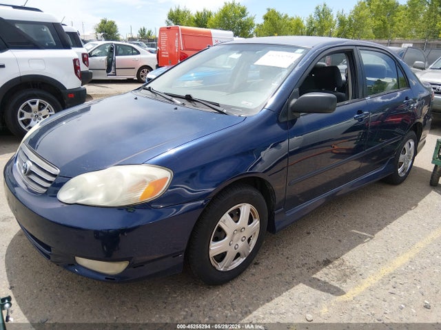 45255294 :رقم المزاد ، 1NXBR32E33Z156115 vin ، 2003 Toyota Corolla S مزاد بيع