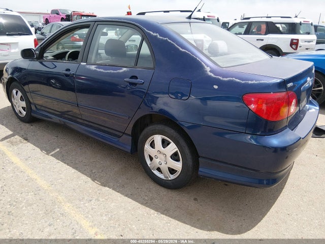 45255294 :رقم المزاد ، 1NXBR32E33Z156115 vin ، 2003 Toyota Corolla S مزاد بيع