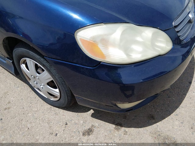 45255294 :رقم المزاد ، 1NXBR32E33Z156115 vin ، 2003 Toyota Corolla S مزاد بيع