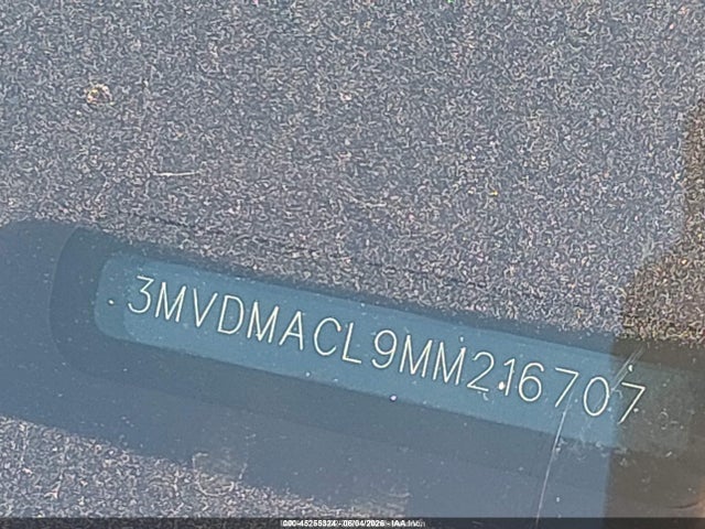 Aukcja sprzedaży 2021 Mazda Cx-30 Preferred, vin: 3MVDMACL9MM216707, numer aukcji: 45255324