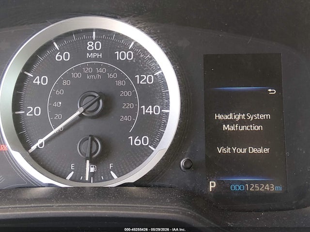 45255426 :رقم المزاد ، 5YFEPRAE0LP096125 vin ، 2020 Toyota Corolla Le مزاد بيع
