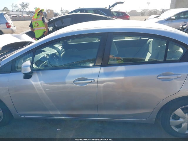 45255428 :رقم المزاد ، 19XFB2F55CE329288 vin ، 2012 Honda Civic Lx مزاد بيع