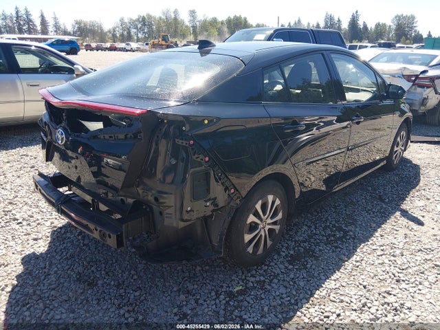 2020 Toyota Prius Prime Le მანქანა იყიდება აუქციონზე, vin: JTDKARFP2L3152363, აუქციონის ნომერი: 45255429