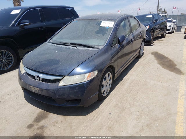 2010 Honda Civic Lx მანქანა იყიდება აუქციონზე, vin: 2HGFA1F59AH582839, აუქციონის ნომერი: 45255431