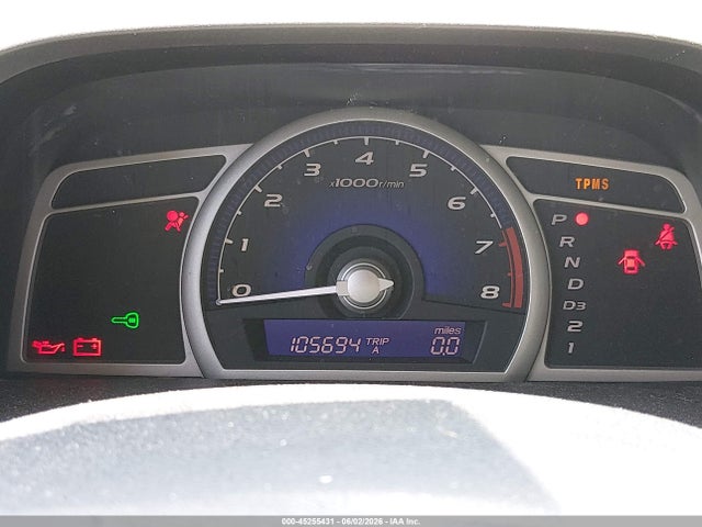 2010 Honda Civic Lx მანქანა იყიდება აუქციონზე, vin: 2HGFA1F59AH582839, აუქციონის ნომერი: 45255431