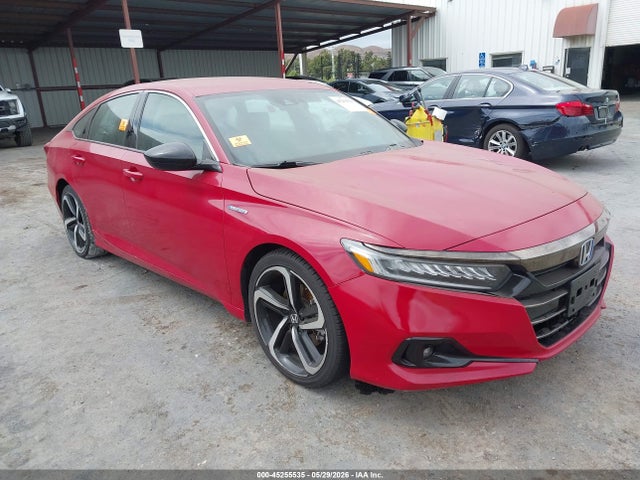 Продажа на аукционе авто 2022 Honda Accord Hybrid Sport, vin: 1HGCV3F2XNA018873, номер лота: 45255535
