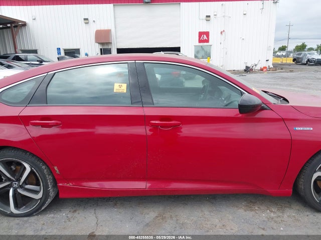 Продажа на аукционе авто 2022 Honda Accord Hybrid Sport, vin: 1HGCV3F2XNA018873, номер лота: 45255535