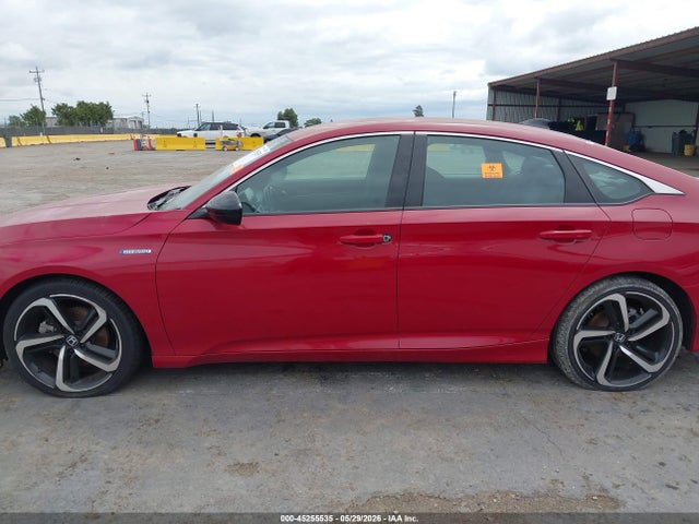 Продажа на аукционе авто 2022 Honda Accord Hybrid Sport, vin: 1HGCV3F2XNA018873, номер лота: 45255535