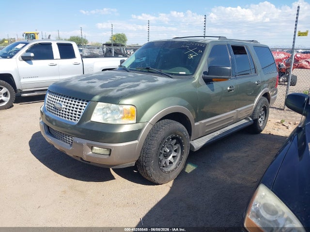 45255545 :رقم المزاد ، 1FMFU17L23LA59912 vin ، 2003 Ford Expedition Eddie Bauer مزاد بيع
