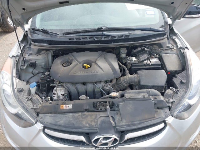 2013 Hyundai Elantra Limited მანქანა იყიდება აუქციონზე, vin: 5NPDH4AE6DH453155, აუქციონის ნომერი: 45255552