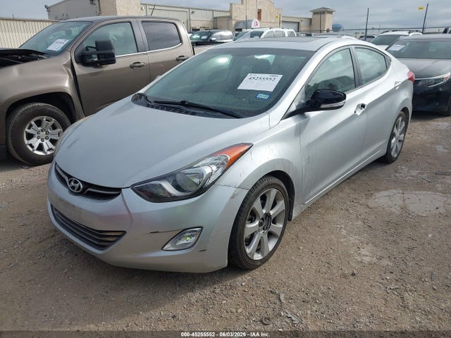 2013 Hyundai Elantra Limited მანქანა იყიდება აუქციონზე, vin: 5NPDH4AE6DH453155, აუქციონის ნომერი: 45255552