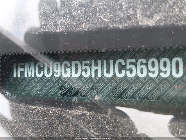1FMCU9GD5HUC56990 Ford ESCAPE SE