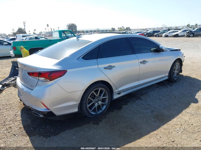 45255587 :رقم المزاد ، 5NPE34AB9JH693563 vin ، 2018 Hyundai Sonata Limited 2.0t مزاد بيع