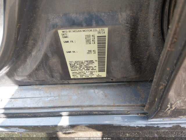 Nissan Altima 2.5 Sv 2015 1N4AL3AP6FC179022 Image 9