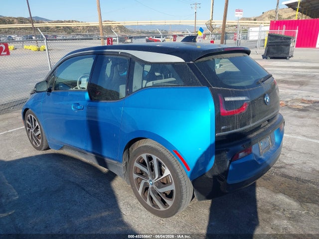 2018 Bmw I3 94ah W/range Extender მანქანა იყიდება აუქციონზე, vin: WBY7Z4C55JVD97083, აუქციონის ნომერი: 45255647