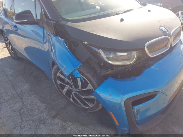 2018 Bmw I3 94ah W/range Extender მანქანა იყიდება აუქციონზე, vin: WBY7Z4C55JVD97083, აუქციონის ნომერი: 45255647