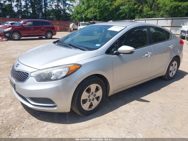 2016 Kia Forte Lx მანქანა იყიდება აუქციონზე, vin: KNAFK4A6XG5477401, აუქციონის ნომერი: 45255650